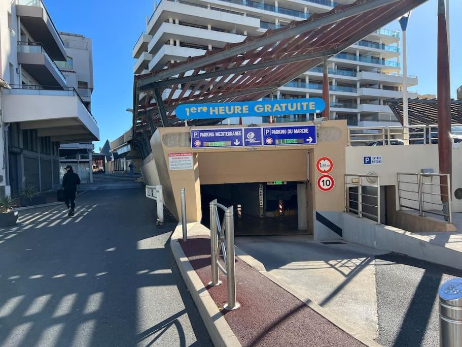 Le Carrousel - Apt Vue Mer - Plage A 10 M - Clim - Wifi 卡内 外观 照片