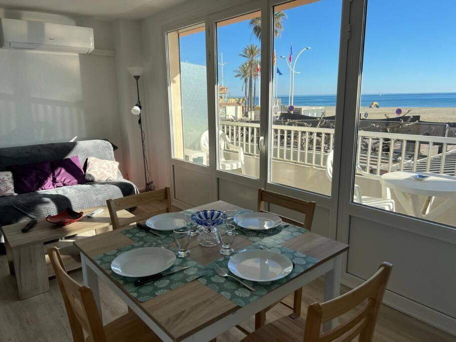Le Carrousel - Apt Vue Mer - Plage A 10 M - Clim - Wifi 卡内 外观 照片