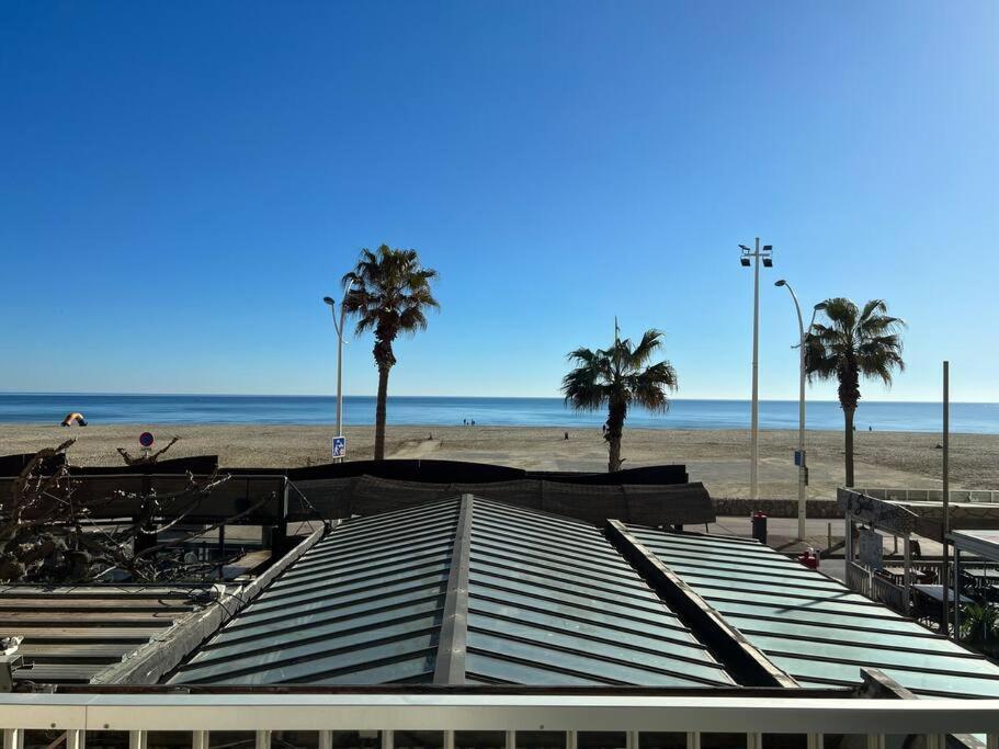 Le Carrousel - Apt Vue Mer - Plage A 10 M - Clim - Wifi 卡内 外观 照片