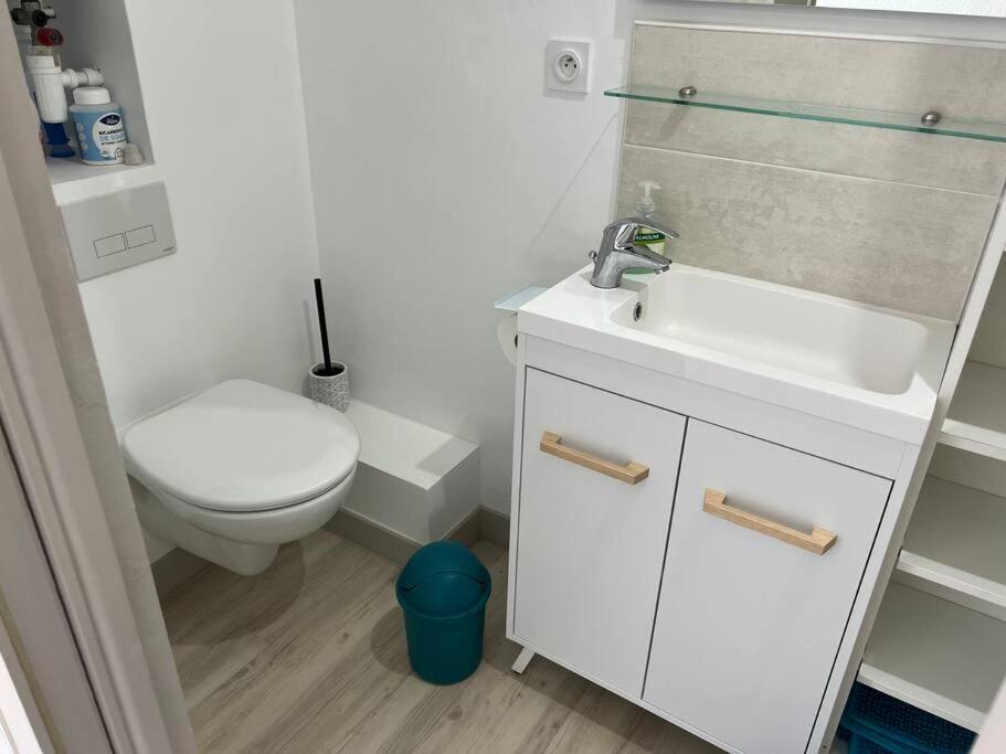 Le Carrousel - Apt Vue Mer - Plage A 10 M - Clim - Wifi 卡内 外观 照片