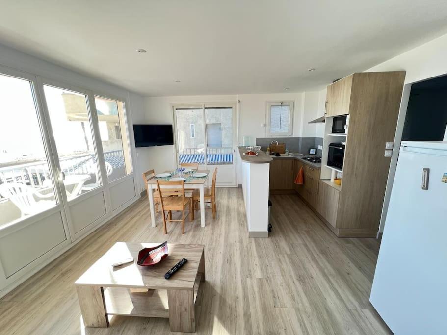 Le Carrousel - Apt Vue Mer - Plage A 10 M - Clim - Wifi 卡内 外观 照片